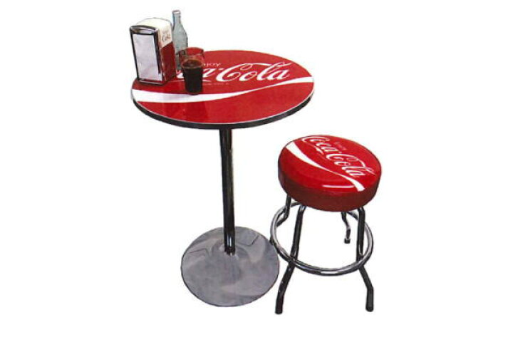 楽天市場】【コカ・コーラ】【COCA-COLA】STOOL CHAIR【レッド】【家具 