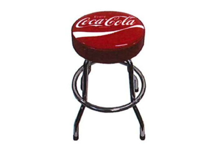 楽天市場】【コカ・コーラ】【COCA-COLA】STOOL CHAIR【レッド】【家具 