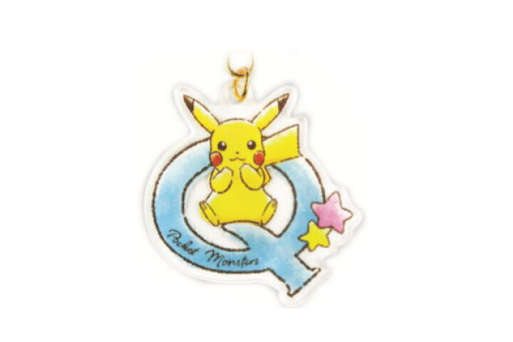 楽天市場 ポケットモンスター イニシャルアクリルキーホルダー Q ポケモン ピカチュウ ゲーム アニメ 漫画 テレビ キーホルダー キーチェーン グッズ かわいい ａｏｉデパート