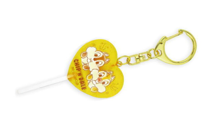 楽天市場 送料無料 ディズニーキャラクター ハート型キャンディキーホルダー チップとデール チップ デール ディズニー 映画 アニメ グッズ キーホルダー キーチェーン キーリング かわいい ａｏｉデパート