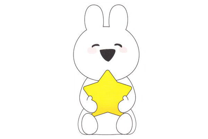 楽天市場 すこぶる動くウサギ ぬいぐるみ スター すこぶる うさぎ ウサギ 兎 Lineスタンプ ライン Line アプリ スタンプ 動物 アニマル グッズ ヌイグルミ 人形 お人形 インテリア かわいい ａｏｉデパート