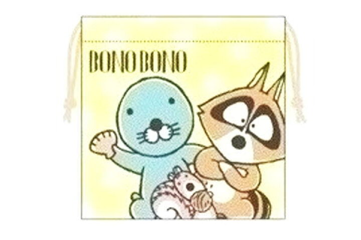 楽天市場 ぼのぼの 巾着 仲良し ラッコ 動物 アニメ キッズ 子供 キャラクター 巾着袋 巾着 ランチ巾着 お弁当 袋 小物入れ ポーチ グッズ ａｏｉデパート