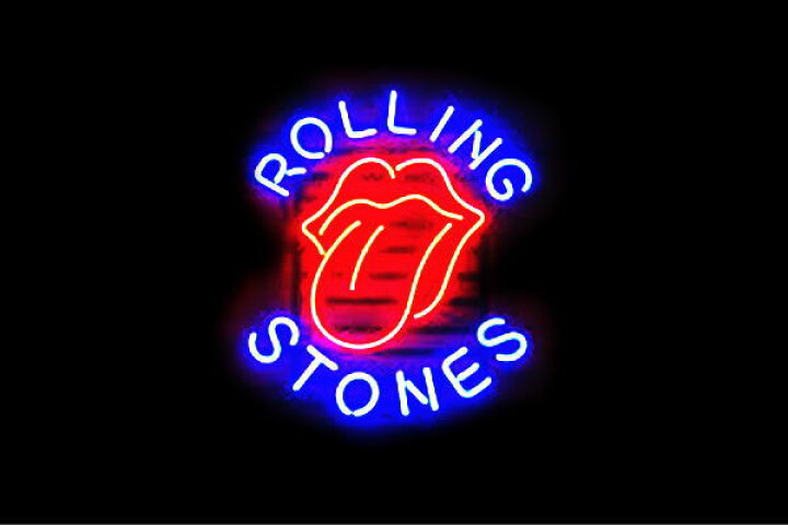 楽天市場】ネオン ROLLING STONESローリングストーンズ ベロマーク 