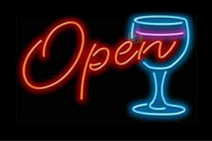 楽天市場】ネオン OPENグラスオープン カフェ BAR バー OPEN 飲食店 