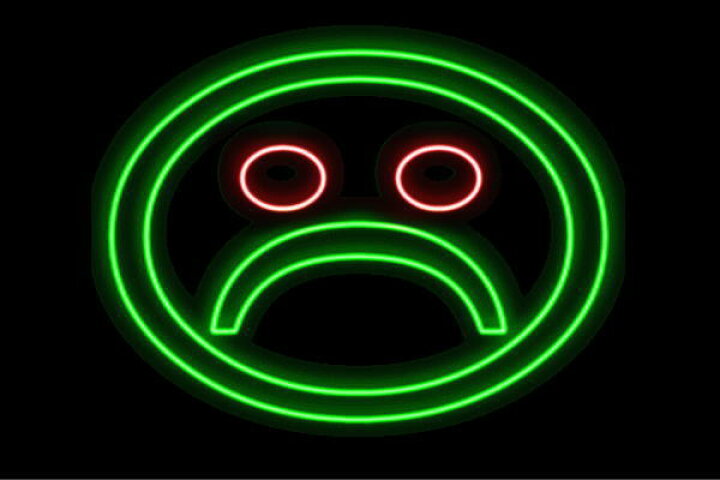 楽天市場 ネオン フェイス 困った顔 顔 かお アイコン 絵文字 顔文字 イラスト ネオンライト 電飾 Led ライト サイン Neon 看板 イルミネーション インテリア 店舗 ネオンサイン アメリカン雑貨 おしゃれ