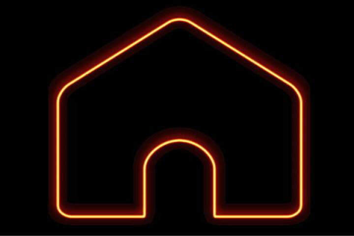 楽天市場 ネオン 家 一軒家 いえ House ハウス イラスト 建物 アイコン ネオンライト 電飾 Led ライト サイン Neon 看板 イルミネーション インテリア 店舗 ネオンサイン アメリカン雑貨 おしゃれ