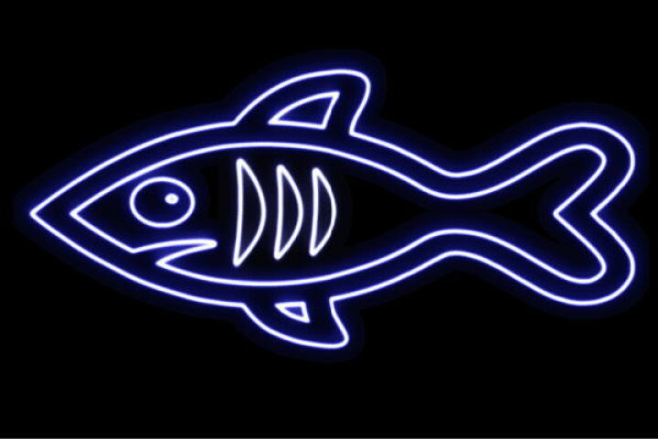 楽天市場】ネオン お魚5 魚 フィッシュ さかな サカナ FISH 海 うみ 