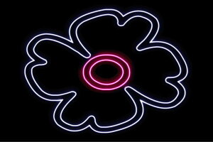 lI@14@ӂ[@t[@͂ȁ@ni@FLOWER@ԁ@lICg@d@LED@Cg@TC@neon@Ŕ@C~l[V@CeA@X܁@lITC@AJG