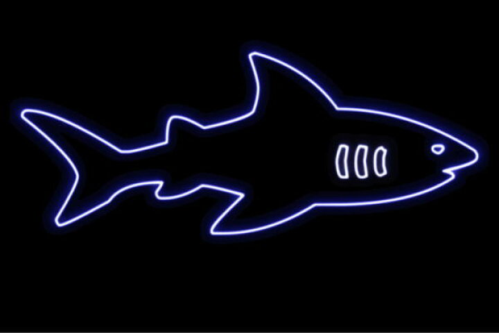 楽天市場 ネオン シャーク 4 さめ 鮫 サメ 人食いサメ 海 動物 アニマル ネオンライト 電飾 Led ライト サイン Neon 看板 イルミネーション インテリア 店舗 ネオンサイン アメリカン雑貨 かわいい