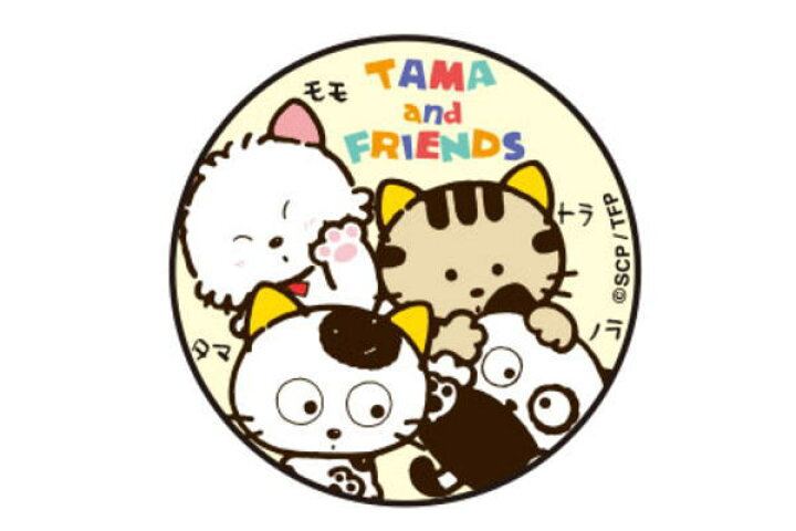楽天市場】【日本製】【タマとフレンズ】缶バッジ【猫集合】【タマ 