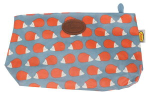 【送料無料】【アノラック】【ANORAK】ポーチワッペン付き【L】【ヘッジホッグス】【英国】【イギリス】【デザイン】【デザイナー】【ブランド】【小物入れ】【化粧ポーチ】【コスメ】【