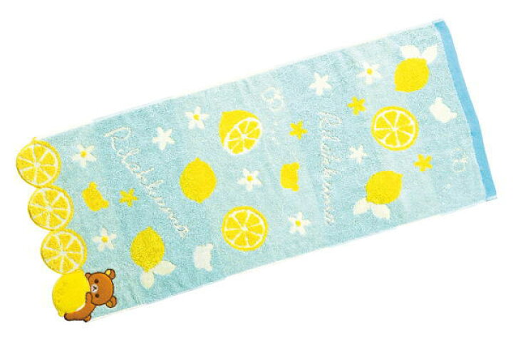 楽天市場 送料無料 リラックマ フェイスタオル レモン りらっくま たおる Rilakkuma サンエックス ゆるキャラ 生活雑貨 キャラクター グッズ タオル かわいい ａｏｉデパート