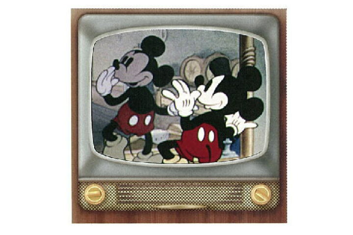 楽天市場 送料無料 ディズニーキャラクター ミニタオル ミラーテレビ ミッキーマウス ミッキー アニメ 映画 ディズニー タオル たおる タオルハンカチ ハンドタオル たおる ハンカチ レトロ ギフト 贈り物 プレゼント かわいい ａｏｉデパート