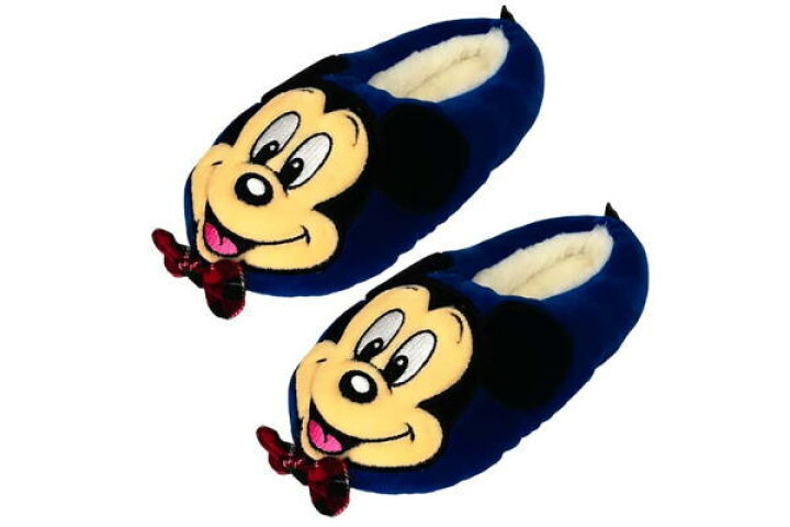楽天市場 ディズニーキャラクター ジュニアルームシューズ ミッキーマウスブルー ミッキー ミッキーマウス みっき ー ディズニー 映画 アニメ スリッパ 履物 シューズ ルームシューズ 生活 グッズ かわいい ａｏｉデパート