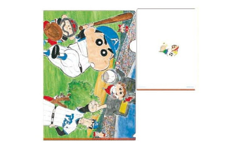楽天市場 日本製 クレヨンしんちゃん クリアファイル 野球 しんちゃん しんのすけ テレビ アニメ 漫画 映画 クリアファイル ファイル 文房具 学校 スクール 塾 習い事 勉強 グッズ 雑貨 ａｏｉデパート