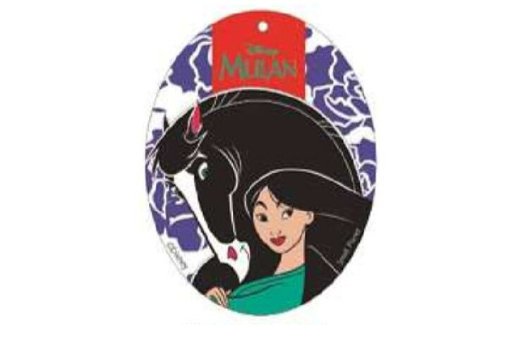 日本製 ディズニープリンセス アクリルキーホルダー オーバル ムーラン MULAN ムーシュー ディズニー 古代 中国 映画 アニメ キーホルダー キーチェーン キーリング キー 鍵 アクリル デパート