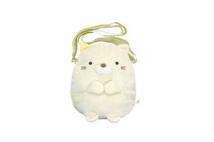 楽天市場 送料無料 すみっコぐらし ぬいぐるみポシェット ねこ ポシェット すみっこぐらし バッグ バック ベージュ 鞄 カバン 映画 アニメ ａｏｉデパート