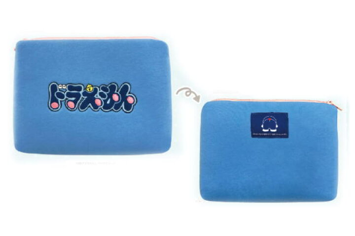 楽天市場 送料無料 ドラえもん マチ付きポーチ ドラえもんロゴ どらえもん ドラちゃん のび太 アニメ 漫画 映画 小物入れ ポーチ ケース 文房具 学校 雑貨 グッズ ａｏｉデパート