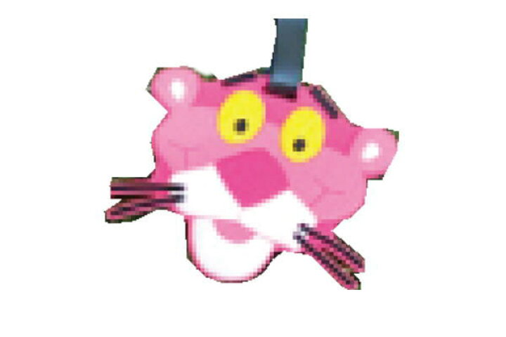 楽天市場 アメリカン雑貨 ピンクパンサー ジャンボラゲッジタグ Pink Panther 豹 アメキャラ アニメ キーホルダー キーリング ラバー タグ ネームタグ 雑貨 グッズ ａｏｉデパート
