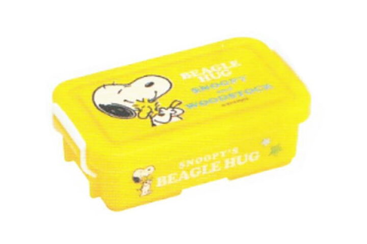 楽天市場 スヌーピー Snoopy コンテナボックス M ピーナッツ ウッドストック すぬーぴー アニメ キャラクター お弁当箱 弁当箱 容器 遠足 保育園 幼稚園 グッズ ａｏｉデパート