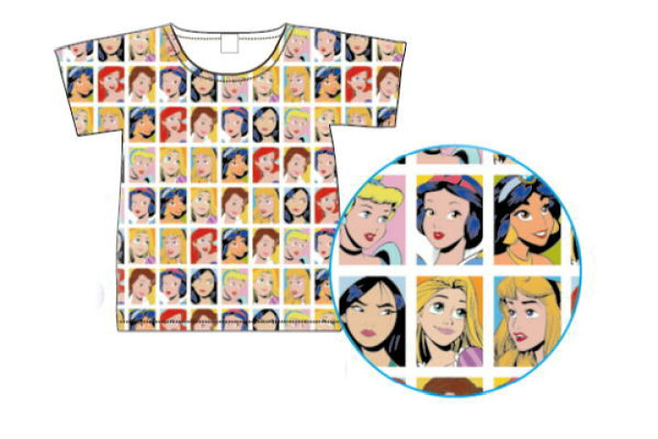 楽天市場】【ディズニープリンセス】Tシャツ【130】【フェイス 
