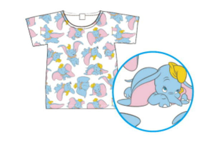 楽天市場 送料無料 ディズニーキャラクター Tシャツ 110 パターン ダンボ 空飛ぶゾウダンボ ゾウ ディズニー 映画 アニメ シャツ ティーシャツ 服 衣服 キッズ 子供 ファッション グッズ ａｏｉデパート