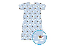 【送料無料】 【くまのがっこう】ロングTシャツ【L】【お空】【くま】【ジャッキー】【キャラ】【絵本】【シャツ】【ロング】【ティーシャツ】【服】【衣服】【レディース】【ファッション】【グッズ】