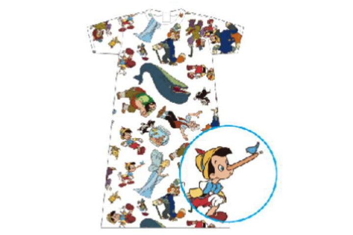 楽天市場 ディズニーキャラクター ロングtシャツ L パターン ピノキオ ディズニー 映画 アニメ シャツ ロング ティーシャツ 服 衣服 ファッション いちご カフェオレ ａｏｉデパート