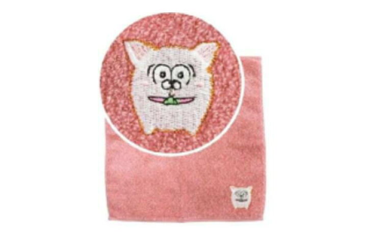 楽天市場 おそ松さん 松犬 刺繍ミニタオル ピンク チワワ 犬 いぬ 動物 アニマル おそ松くん おそ松 漫画 アニメ タオル たおる ミニタオル ハンドタオル ハンカチ 生活雑貨 グッズ かわいい ａｏｉデパート