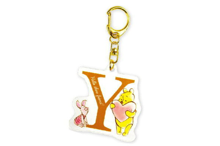 楽天市場】【ディズニーキャラクター】イニシャルアクリルキーホルダー 