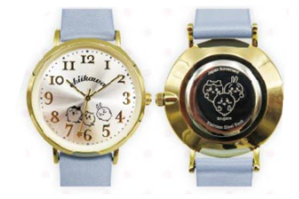 格安SALEスタート なんか小さくてかわいいやつ ちいかわ デザイン腕時計 ブルー 動物 アニマル 最新 漫画 キャラクター ファッション 雑貨 時計 ウォッチ かわいい とけい グッズ 腕時計