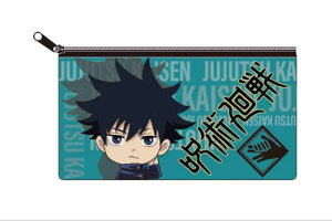 【送料無料】 【呪術廻戦】フラットポーチ【デフォルメ】【伏黒恵】【ふしぐろめぐみ】【呪術】【バトル】【アニメ】【漫画】【少年ジャンプ】【ポーチ】【ケース】【文房具】【筆箱】