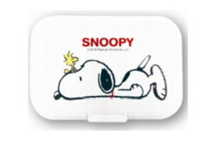 【送料無料】   スヌーピー SNOOPY フラップビタット ねそべり ピーナッツ ウッドストック すぬーぴー アニメ キャラクター ウェットティッシュ 蓋 ふた フタ ベビー用品