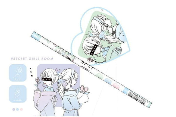 楽天市場 日本製 オリジナル Likeオルチャン 鉛筆 Hb ちらし ガールズ 女の子 韓国 えんぴつ エンピツ 筆記用具 文房具 学校 塾 勉強 雑貨 グッズ かわいい ａｏｉデパート