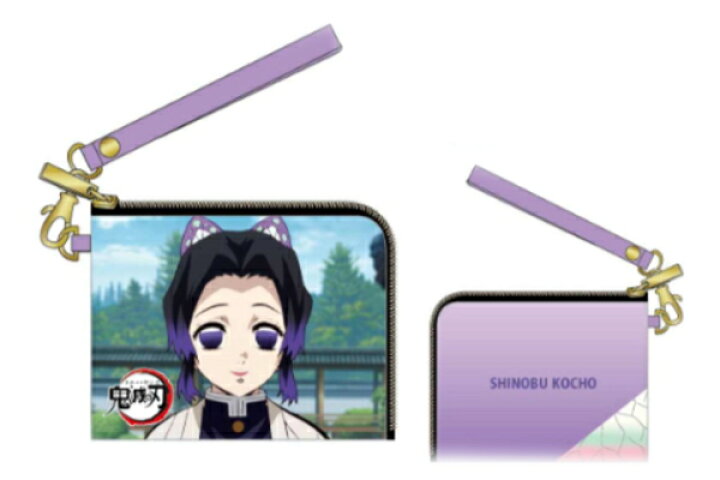 楽天市場 鬼滅の刃 小銭入れケース 胡蝶しのぶ こちょうしのぶ 鬼滅 きめつのやいば 少年ジャンプ 漫画 アニメ 映画 無限列車編 ポーチ ケース 小物入れ 小銭入れ コインケース 財布 雑貨 グッズ かわいい