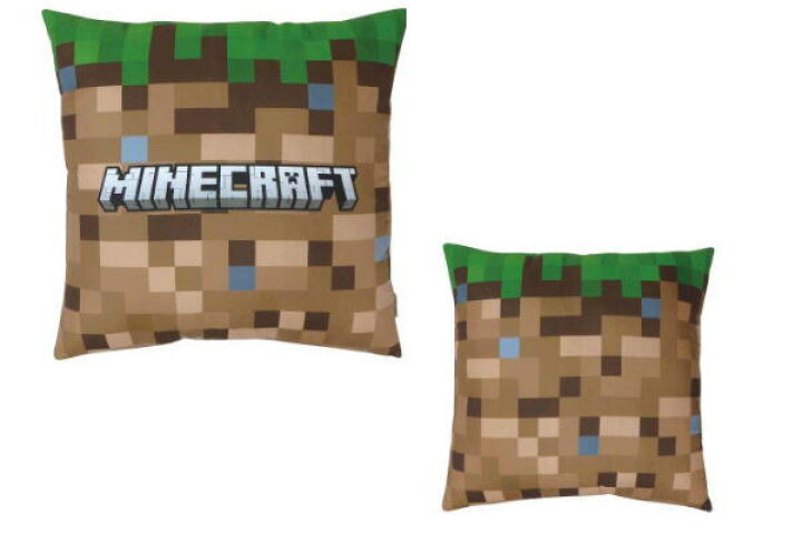 楽天市場 Minecraft マインクラフト 背当てクッション 草ブロック マイクラ ブロック ゲーム ビデオゲーム クッション くっしょん インテリア 雑貨 グッズ かわいい ａｏｉデパート