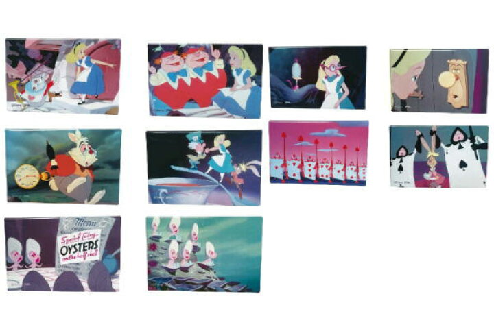 楽天市場 送料無料 クジ 日本製 ディズニーキャラクター 缶マグネット ブラインド アリス ふしぎの国のアリス ディズニー 映画 アニメ マグネット 磁石 インテリア くじ 運試し ランダム 雑貨 グッズ ａｏｉ