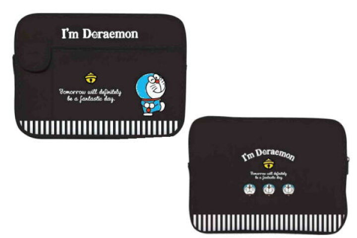 楽天市場 ドラえもん タブレットケース ブラック 黒 どらえもん ドラエモン ドラちゃん アニメ テレビ 漫画 映画 ケース カバー タブレットカバー 入れ物 落下防止 雑貨 グッズ かわいい ａｏｉデパート