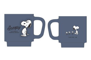 【スヌーピー】【SNOOPY】レリーフマグ【ブルー】【青】【ピーナッツ】【ウッドストック】【すぬーぴー】【アニメ】【キャラクター】【マグ】【コップ】 【カップ】【食器】【食事】【キ