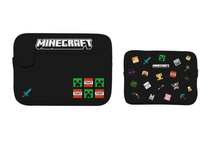 楽天市場 Minecraft マインクラフト マルチポーチ モチーフ マイクラ ブロック ゲーム ビデオゲーム ケース ポーチ タブレットケース タブレットカバー 入れ物 文房具 学校 雑貨 グッズ かわいい ａｏｉデパート