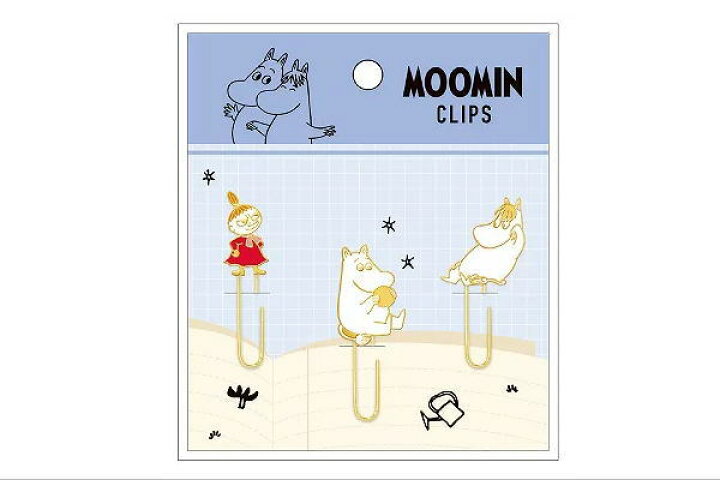 楽天市場 ムーミン Moomin マスコット付きクリップ ミイ リトルミイ アニメ 絵本 キャラクター クリップ くりっぷ 留め 文房具 学校 勉強 雑貨 グッズ ａｏｉデパート
