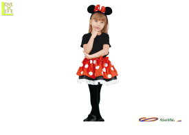 キッズ　95R008　ミニー チュチュセット キッズ　 ディズニー　Disney　仮装　パーティ　ミッキーマウスの永遠の恋人☆ミニーちゃん♪☆AOIコレクションのコス♪コスプレ　衣装　コスチューム　　 　大