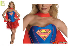 レディ　88R0558　アダルト セクシー スーパーガールSupergirl　スーパーマン　仮装　パーティ　スーパーガールの女性サイズコス♪☆AOIコレクションのコスプレシリーズ♪コスプレ　衣装　コスチューム