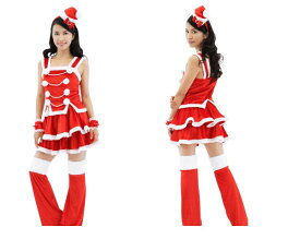 サンタガールサンタ　クリスマス　サンタクロース　仮装　コスプレ　クリスマスはかわいくセクシーに♪☆AOIコレクションのコスプレ♪コスチューム　　 　大