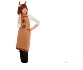 UNISEX　XM(C)-14　トナカイエプロンクリスマスコレクション　クリスマス　サンタ　サンタクロース　パーティ　今年のハッピークリスマス衣装が大集合☆AOIコレクションのコス♪コスプレ　衣装　コスチューム　 　大