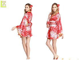 レディ　TOKYOWISH　Flower Princess Red東京　着物　和服　和柄　Halloween　仮装　衣装　コスプレ　コスチューム　ハロウィン　パーティ　イベント　かわいい　今年のハロウィンはかわいいコスチュームでかっこよく目立ちましょう