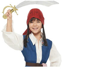 【送料無料】 キッズ ジャック・スパロウL Jack Sparrow パイレーツ・オブ・カリビアン ディズニー Disney ハロウィン コスプレ コスチューム 衣装 仮装 かわいい