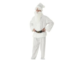 メンズ　GOGOサンタサンホワイト　サンタ　クリスマス　コスプレ　コスチューム　衣装　仮装　パーティ　かわいい