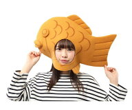 グッズ　たい焼きかぶりものかぶりもの　たい焼　たい　アイテム　小物　クリスマス　ハロウィン　衣装　…