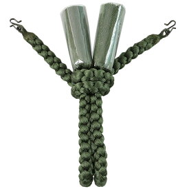 羽織紐 正絹 男性用 -3- 中尺 四津丸切房 丸組 絹100% 日本製 S環付き 全10色